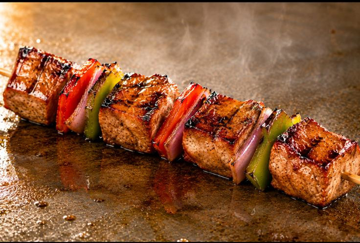 Pincho de cerdo de 12 pulgadas